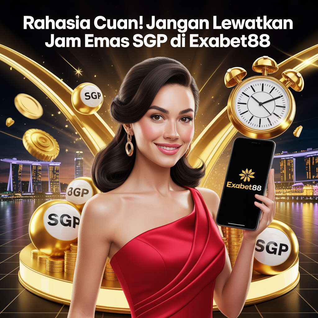 Rahasia cuan! Jangan Lewatkan Jam Emas SGP di EXABET88