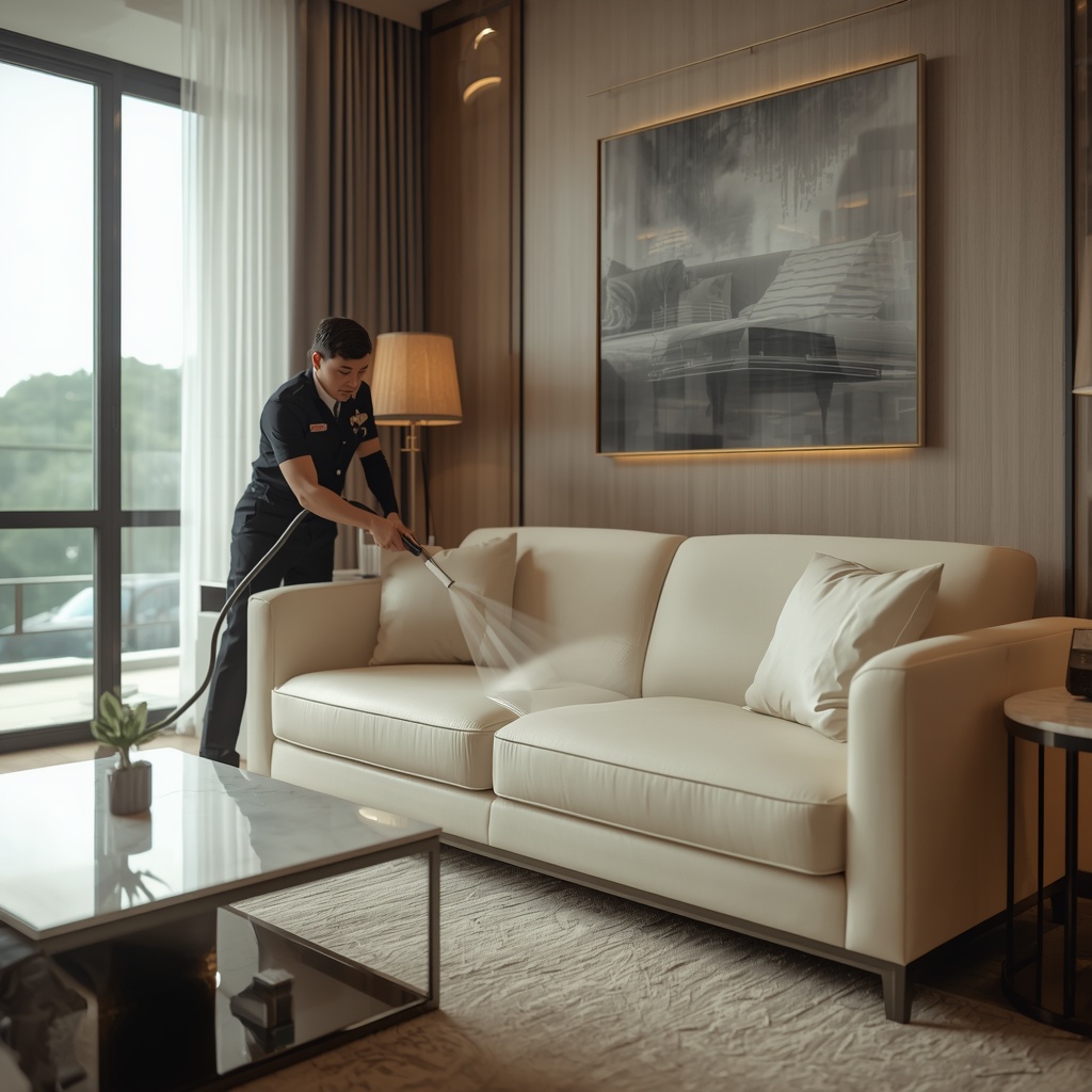 Layanan Cuci Sofa Modern Bikin Ruang Tamu Serasa Suite Hotel