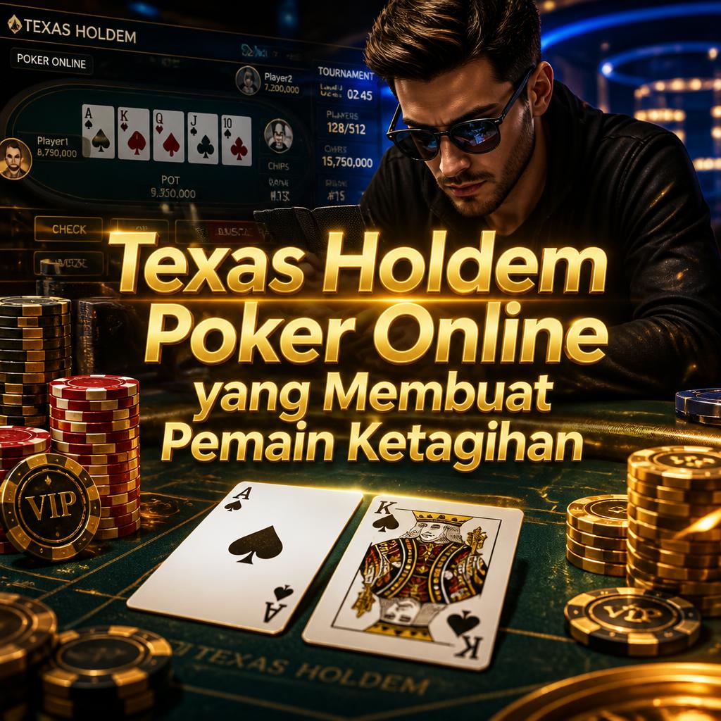 Texas Holdem Poker Online yang Membuat Pemain Ketagihan