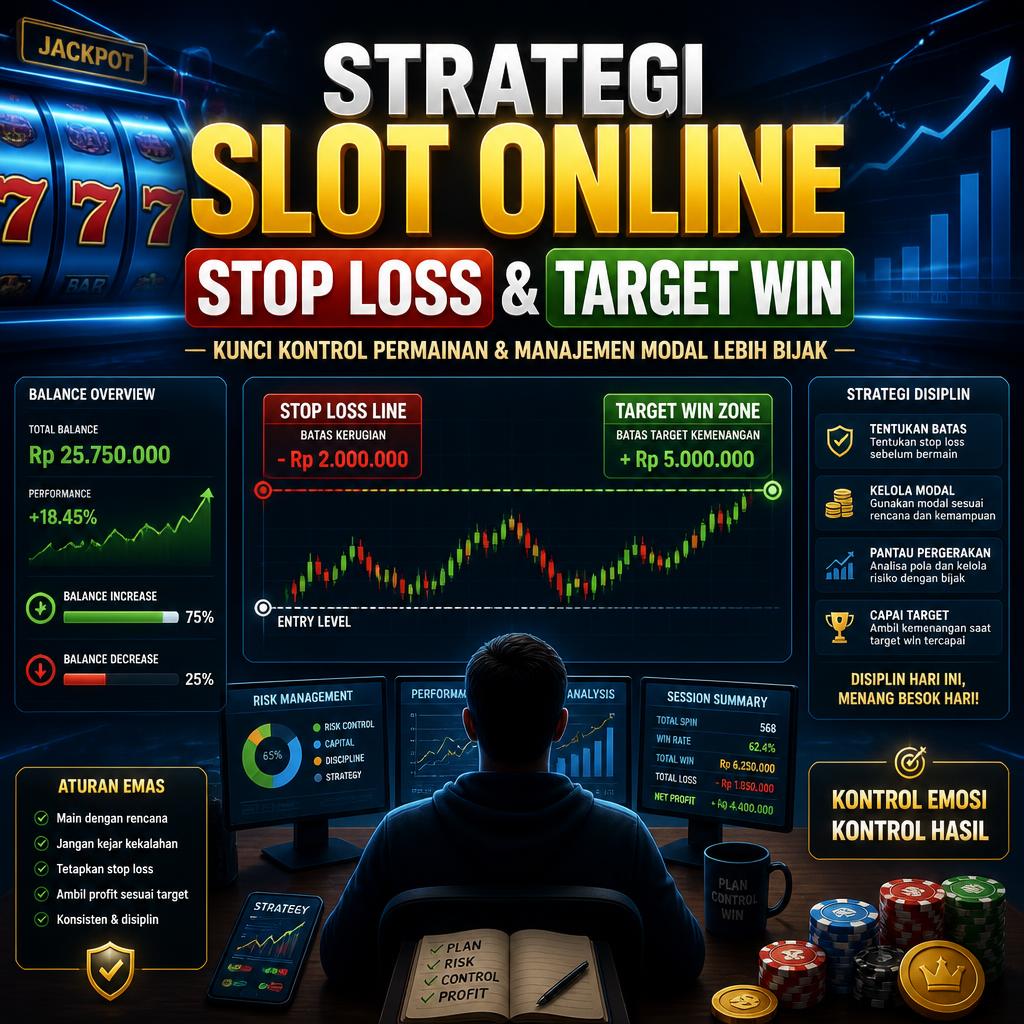 Strategi Slot Online Stop Loss dan Target Win untuk Mengontrol Permainan