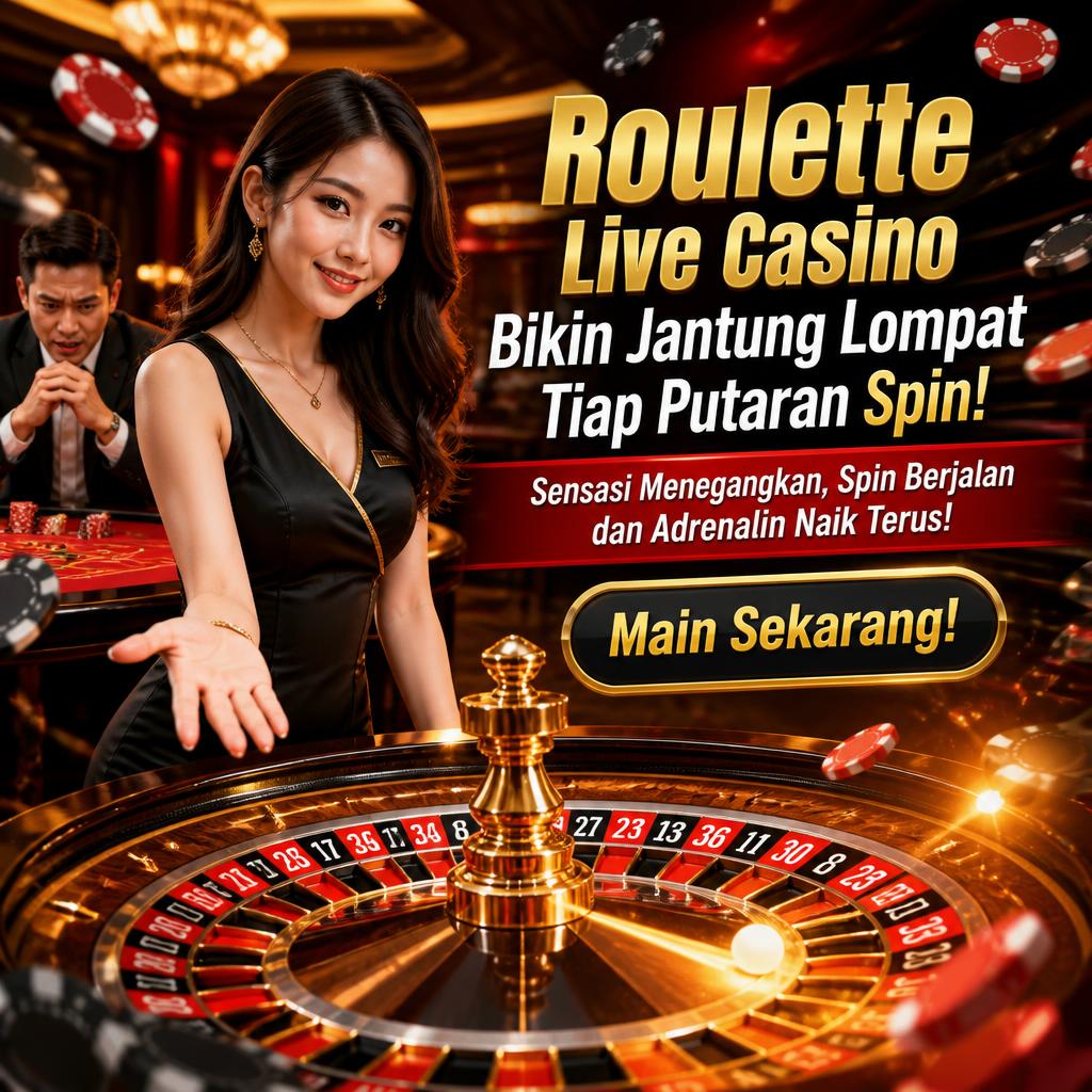 Roulette Live Casino Bikin Jantung Lompat Tiap Putaran Spin!